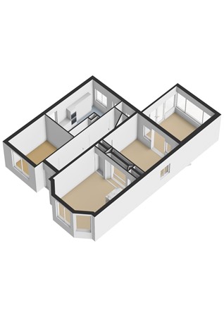 Floorplan - Amsteldijk Zuid 146, 1189 VL Amstelveen